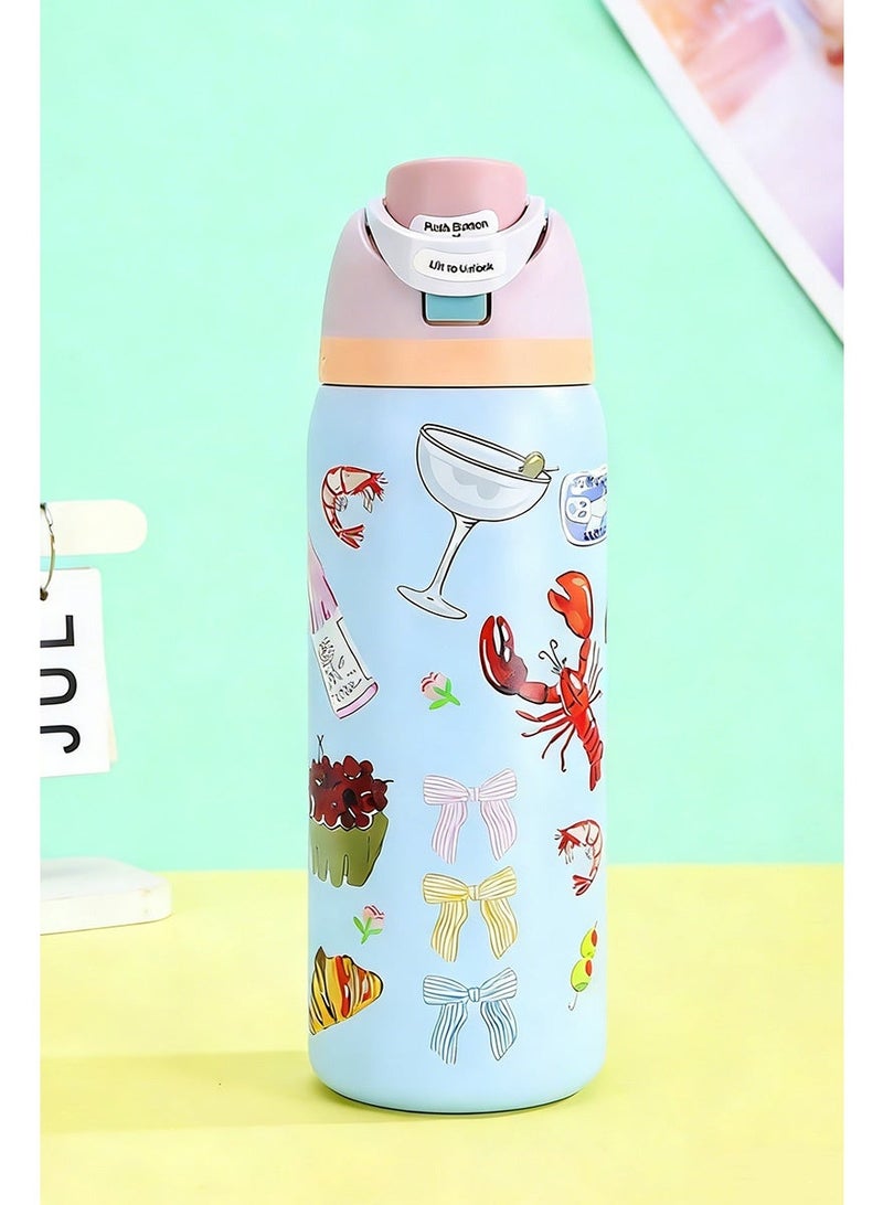 Owala Insulated Stainless Steel Water Bottle with Straw – Double-Wall, BPA-Free for Sports & School - Image 3